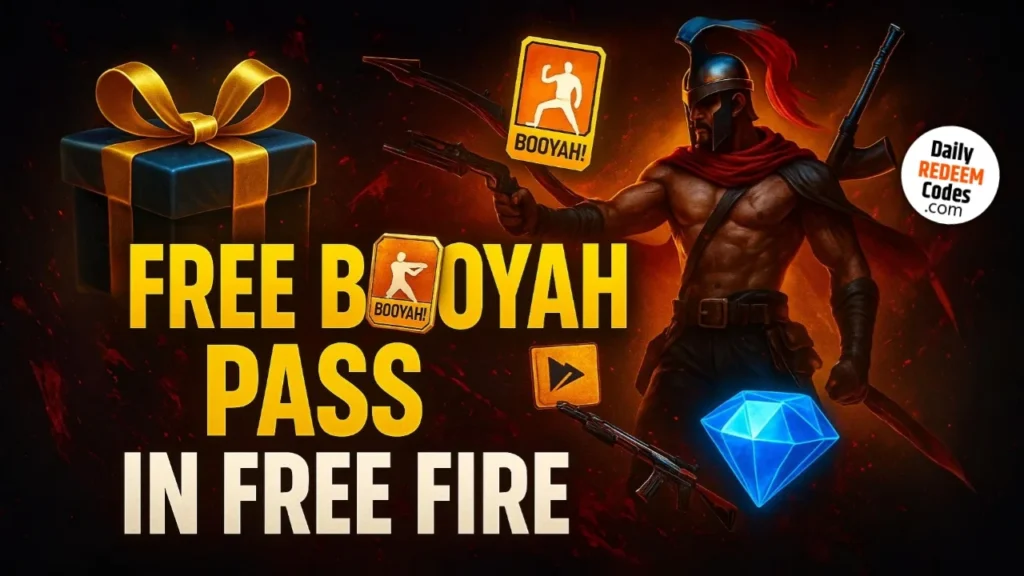 How to get free booyah pass in free fire