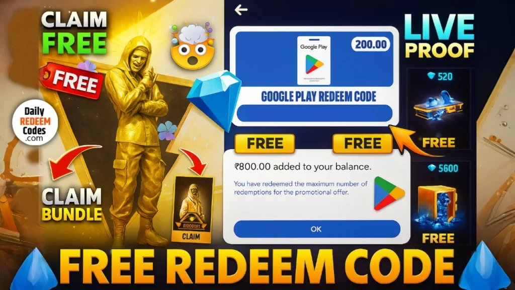 Free Redeem Code